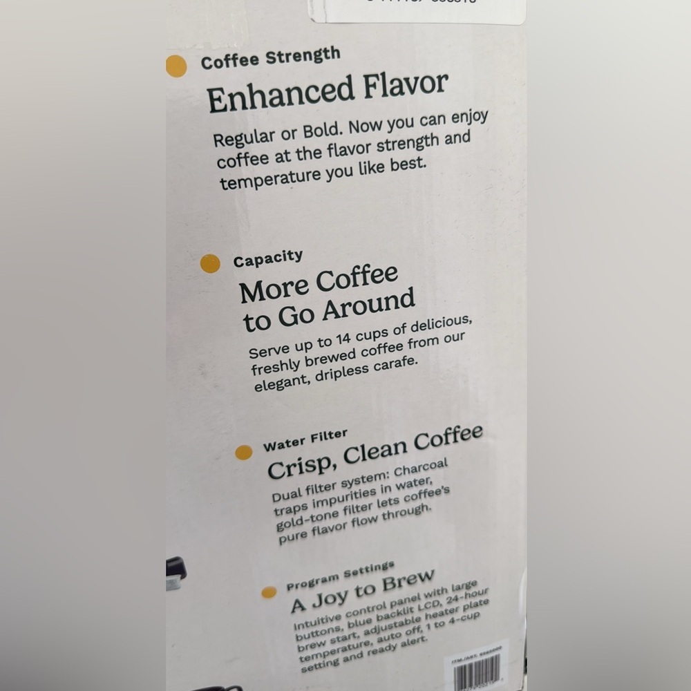 Cuisinart Programmable Brew coffee maker - Picture 3 of 4